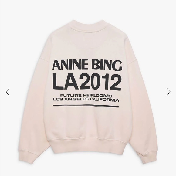 ANINE BING JACI SWEATSHIRT BING LA - Picture 2 of 10